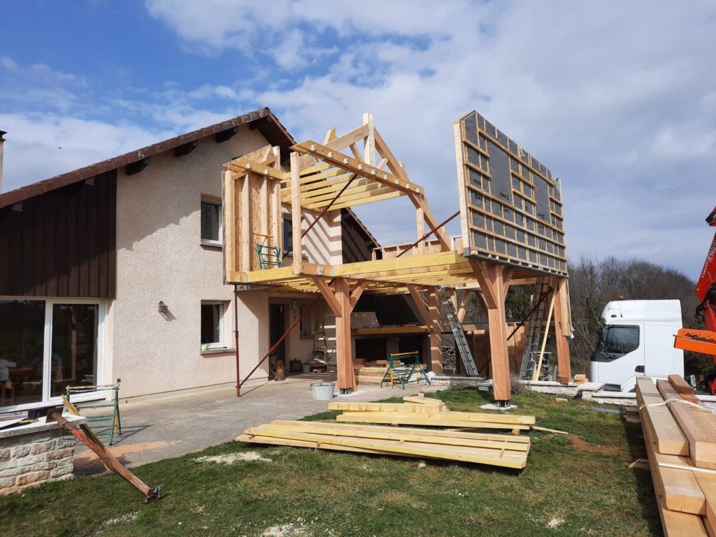 maison ossature à bois